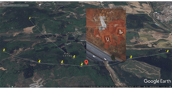 無人機電力巡線應(yīng)用施工識別圖